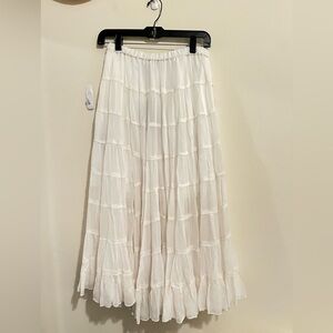 ALLSAINTS white skirt